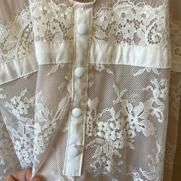 Autograph Cream Lace Slip Lingerie UK 32C / US 32B - Picture 13 of 16